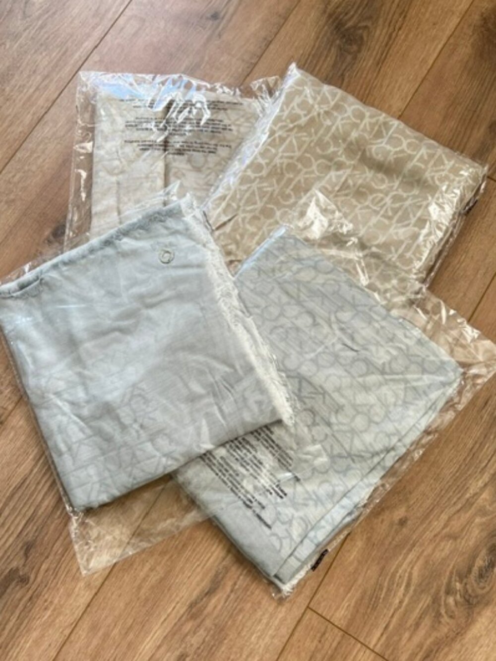 Soft and beautiful CK scarf,signature CK logo,brand New With Tags